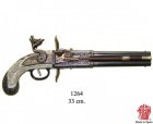 Denix 1264 double barrelled flintlock pistol Denix 1264 replica dubbelloops vuursteenpistool