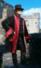 pirate coat LC7000 black/red pirate coat LC7000 black/red